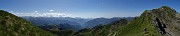 53 Panoramica verso le valli orobiche